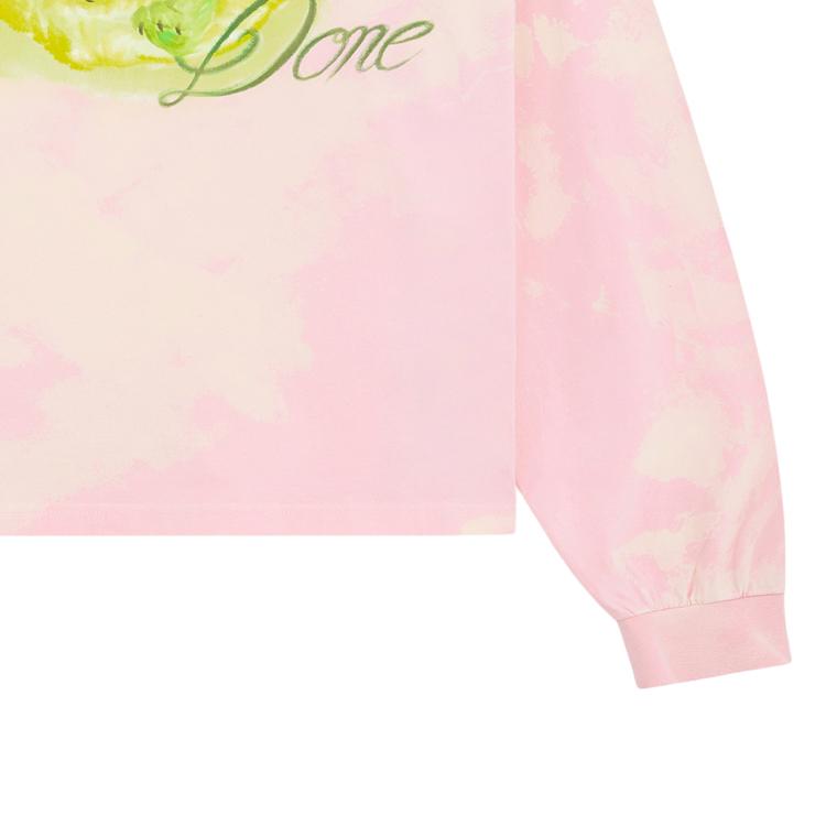 We11done 25 Autumn Winter Soft Dreamy Teddy Bear Long Sleeve T-Shirt Unisex Tops Pink WD-TT3-25-737-U-PK
