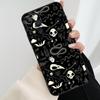 Raven Skull Phone Case For iPhone 17 Pro Max 16 15 11 13 12 14 Pro Max mini 15 16 Plus 16e 17 Air Cover
