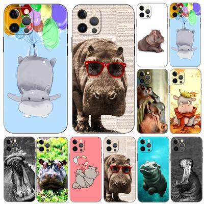 Pouzdro na telefon hroch pro iPhone Samsung Galaxy Redmi Xiaomi Oppo OnePlus Note SA 7 8 9 10 11 12 13 14 20 21 22 23 53 54 Pro Max Ultra TPU Soft