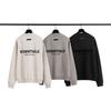 FOG ESSENTIALS Season 8 Flocked Round Neck Loose Fit Men's Sweatshirt