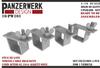 Panzerwerk Design Arkettowing wire bracket for 3 assault gun G type 1944 4 pieces plastic model parts WR16101 1/16 No.