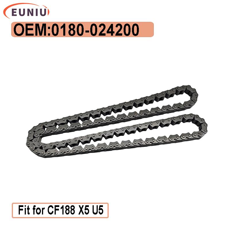 Цепь ГРМ 124 звена Для CF 0180-024200 Аксессуары для квадроцикла UTV SSV CF 400 450 400S 450S 450L 450L CF400ATR CF400AU