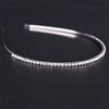 Crystal Rhinestone Headband Hairband Head Wear Elastic Brightness Accessories