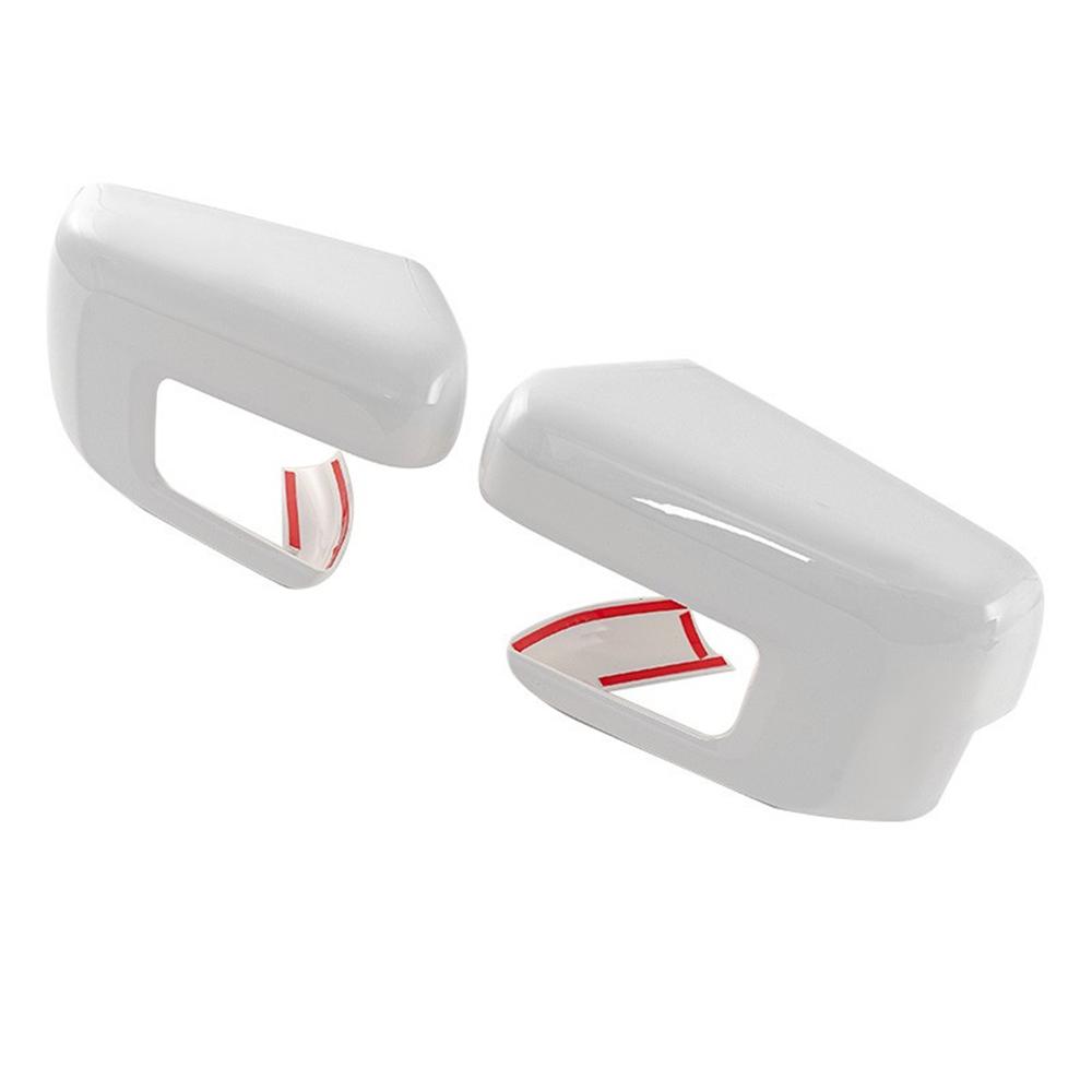 Furulu Für 2021-2026 Ford F150 SpiegelABDECKUNGEN Überlager MIT Blinkerloch Weiß