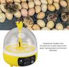 Eggs Incubator 4 Eggs Incubators for Hatching Eggs Heat and Humidity Control 4 Eggs Fully Turnning Poultry Hatcher
