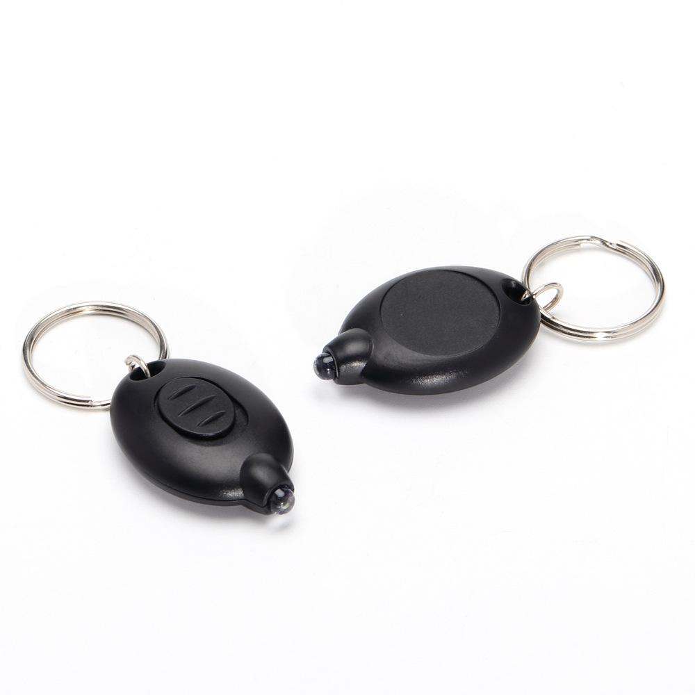 Purple & Blue LED Keychain Light Glasses Toy - Creative Promotional Gift