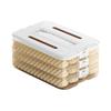 Clear Refrigerator Organizers Container With Secure Locking Lid Food Safe PP Materials For Iced Meals