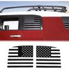 Aunginsy Rear Seat Side Window American Flag Window Decal Sticker Compatible with Toyota FJ Cruiser 2007-2024 Car Tailgate Side Window Sticker Decal