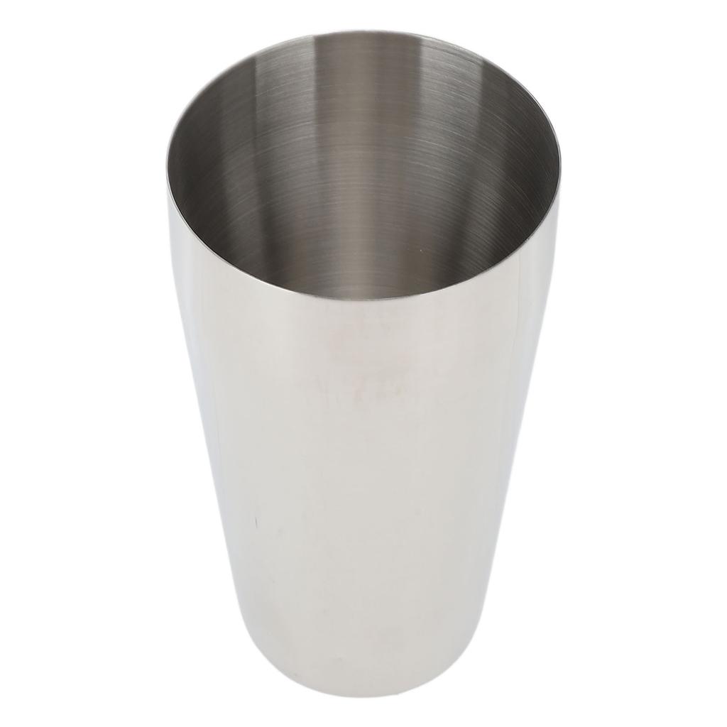 Milkshake Mixing Cup 304 Stainless Steel 750ml Rust Proof Portable Bar Shaker Cup for Ice Cream Fruit Salad
