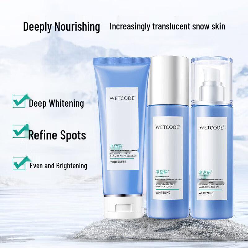 Shui Mi Ma Aufhellende Hautpflege 3-teiliges Set