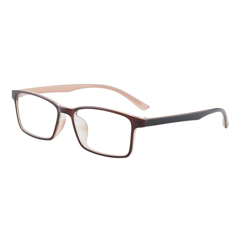 Korean Fashion Men's Minimalist Ultralight Square Prescription Eyewear - TR90 Frames