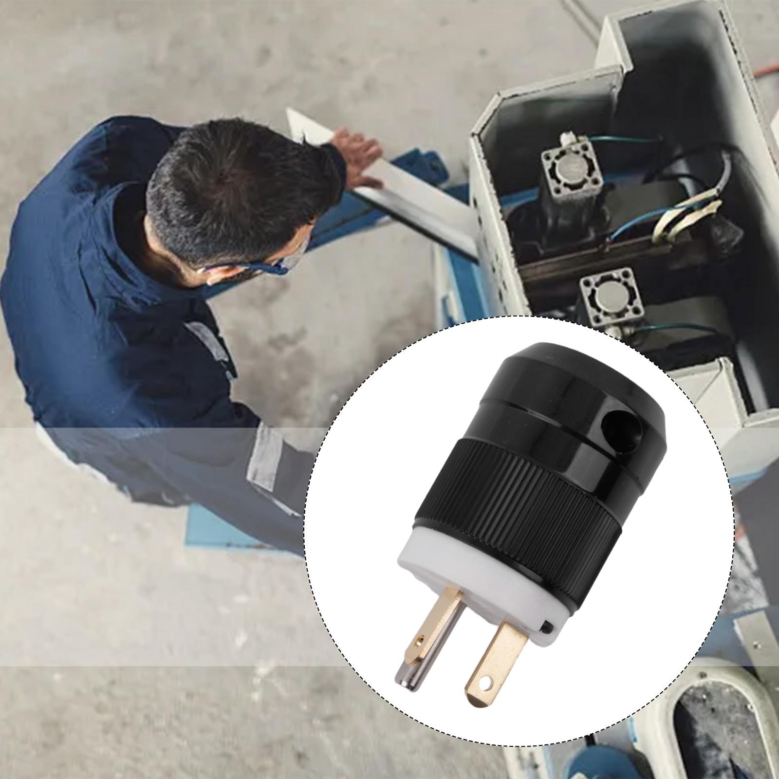 

NEMA 5-20P 20A 125V Прямой штекерный разъем для замены, прочный