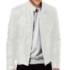 Mens  Autumn   Zipper Stand Windproof Leather Coat  Motorcycle Leather Jacket Slim Fit Short-Coat Lapel PU Jackets Mens Clothing 9XL