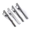 Set of 8 Men Tie Clip Alloy Texture Secure Hold Fashion Accessory Tie Clasps Tie Accessories for Formal and Casual Wear