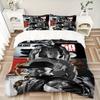 3Pcs 50 Cent Street Immortal Album Artwork Bedding Sets For All Sizes New 3D Printed Bed Cover Comforter Duvet Cover Pillowcase Bedroom Decoration