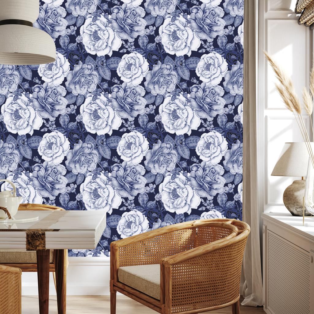 Peonies Wallpaper for Living Room and Bedroom 50x1000