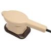 26-27 Electric Handheld Massager with 3 Massage Heads & Heating Function, Iron Shape Percussion Technology for Back, Arm, Leg, Waist, Butt - EU Plug 2