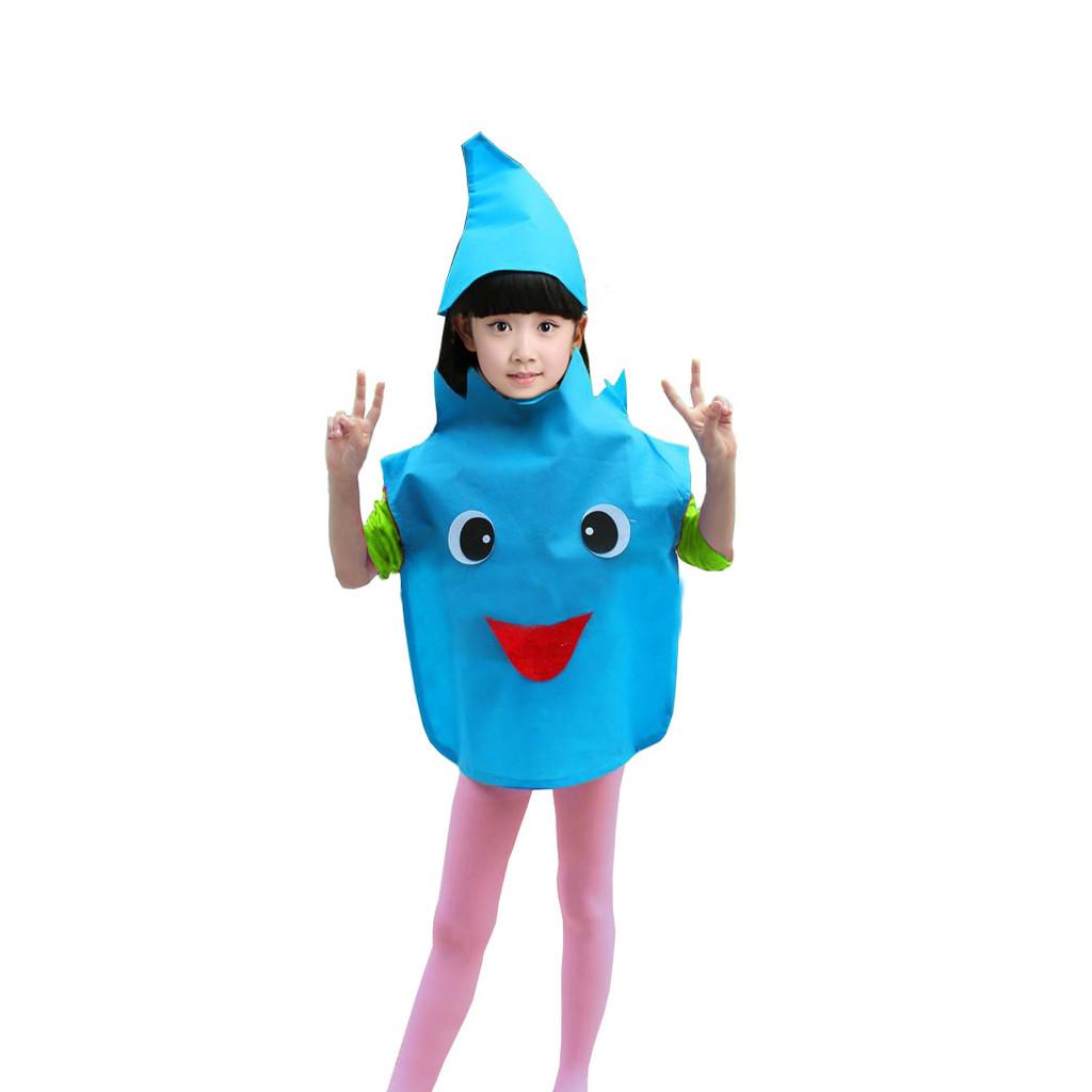 

Дитячий фруктовий одяг Овочі / Квіти / Дині та фрукти Одяг для виступу Показ моди free size（100-135）