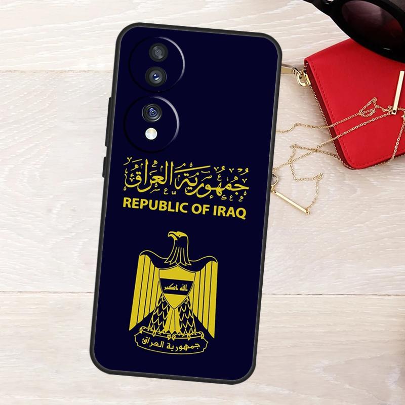 

Iraqi Iraq Flag Case For Honor 400 Pro 200 50 70 90 X9a X9b X9c X9d X8a X8b X8c Magic 7 Lite 5 6 8 Pro Cover Honor X9c