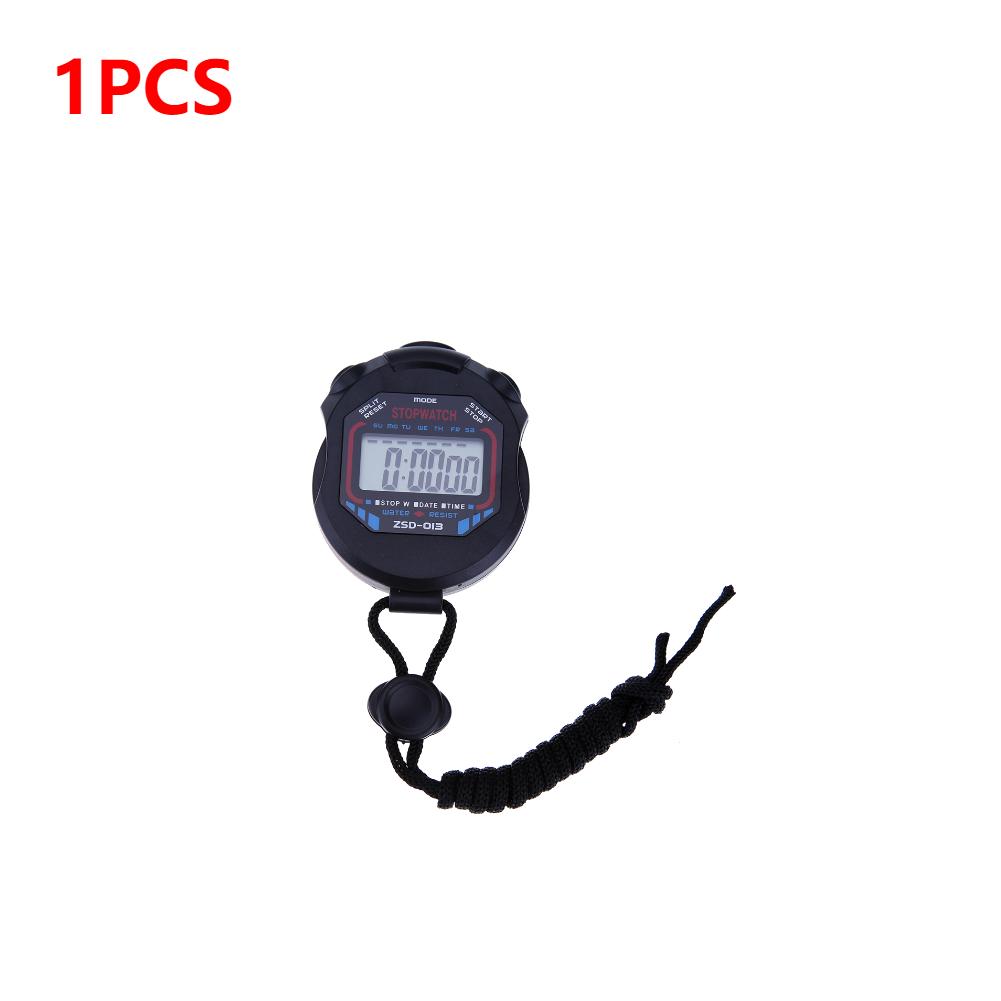 20-1Pcs Electronic Stopwatch Timer Professional Digital Handheld Training Timer Outdoor Sports Running Chronograph Stop Watch