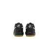 Nike Tênis Infantil Air Force 1 LV8 GS Preto Branco Borracha Marrom Claro IB8845-001