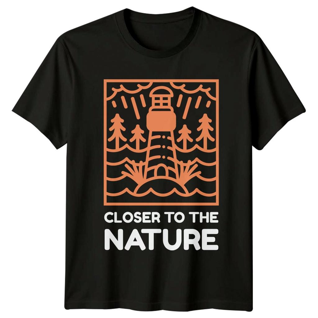 Closer To The Nature TShirt Coastal Nature Birthday Gift For Him And Her