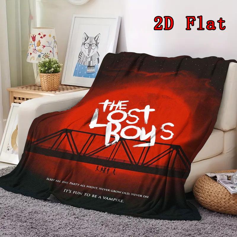 Lost Boys 2D Flat Pattern Flannel Blanket High Quality All Seasons Warmth and Comfort Perfect for Christmas Gifts.MMT0918003
