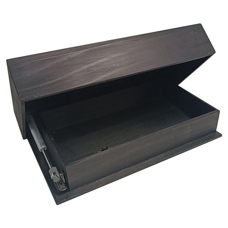 ABKS-Secret Compartment Storage Shelf Wooden Concealed