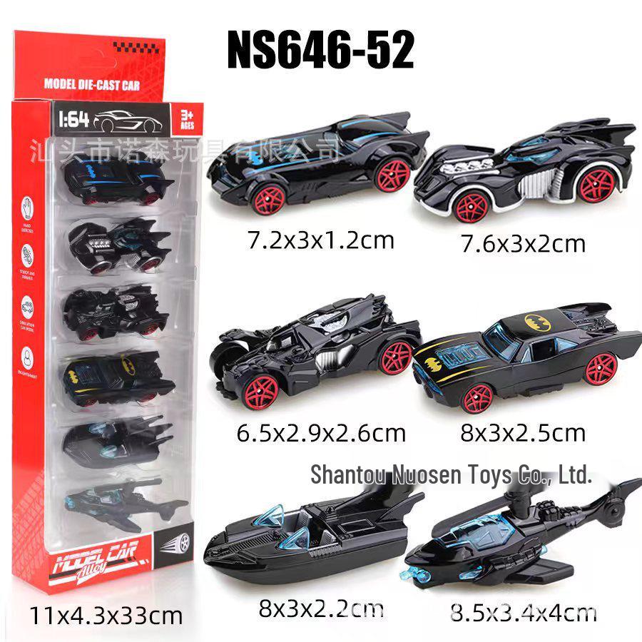 1:64 Alloy Toy Car Racing & Police Model Set for Kids