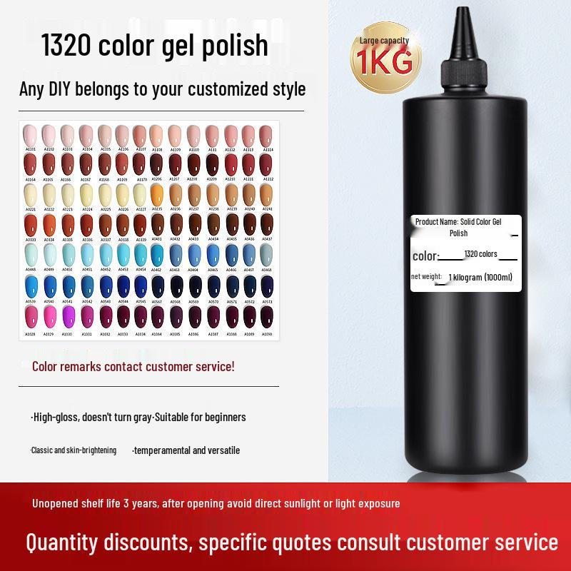 

Гель для ногтей 2025: Новый однотонный набор с 1320 носибельными оттенками