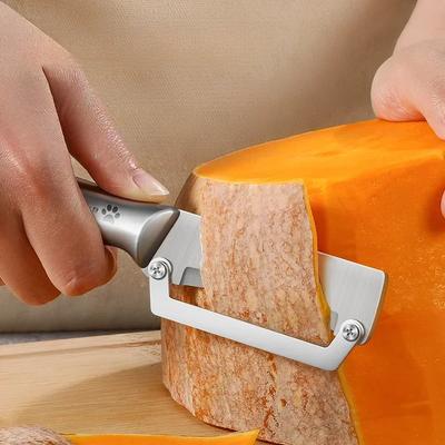 Nůž na loupání ananasu Nerezová zahuštěná škrabka na dýně Kuchyně Speciální nástroje na krájení Domácí Nůž na krájení cukrové třtiny