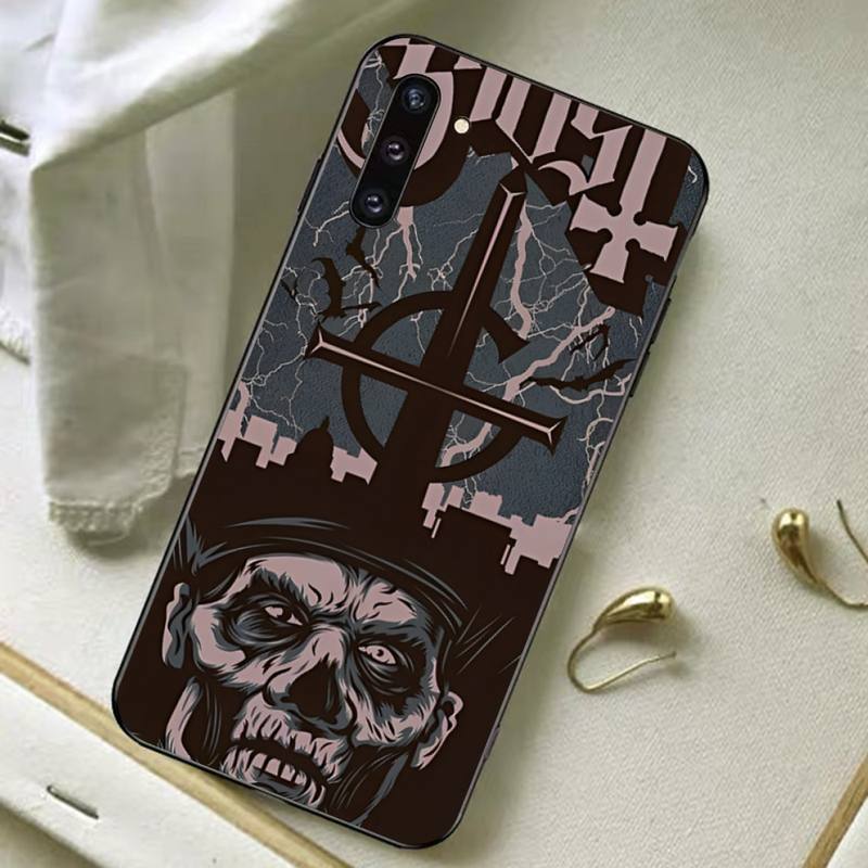 Pouzdro na telefon Ghost Heavy Metal Vand pro Samsung A51 A30s A52 A71 A12 pro Huawei Honor 10i pro OPPO vivo Y11 kryt