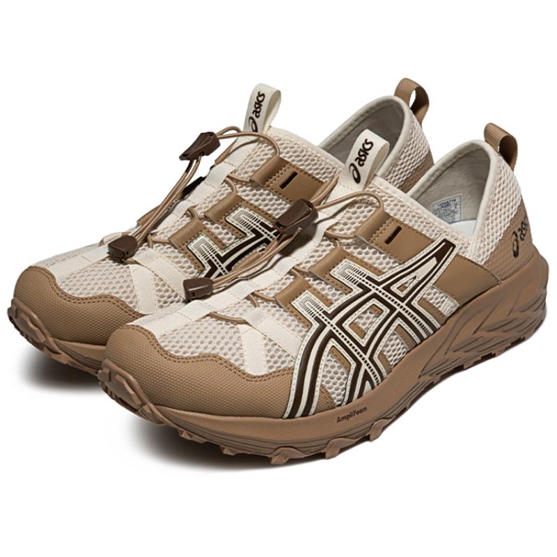 Asics Gel-Sonoma Cushioning Wear-Resistant Low-Top Casual Shoes Unisex Brown Sneakers 1203A719-200