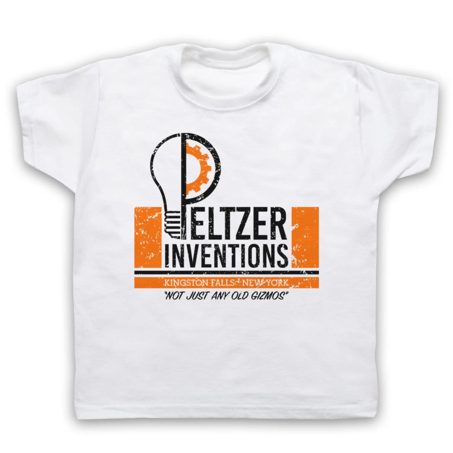 PELTZER INVENTIONS 80 S GADGETS GIZMOS HORROR COMEDY FILM GREMLIN CHILDS T-shirt 130
