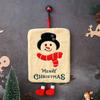 Cute Cartoon Christmas Hand Towel Water-Absorbent Quick-Drying Coral Fleece Hand Towels Thickened Kitchen Towels Bathroom Use