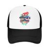 Different  Styles  Members PUNK ROCK Band Music Gorillaz Family Mesh Baseball Cap Women Printing Unisex Beach Sun Hat Peaked Cap