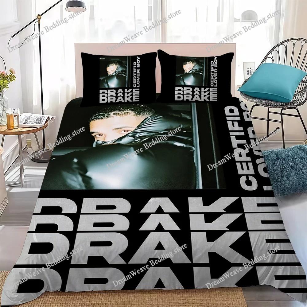 Rapper D-Drake Some Sexy Songs 4 u Duvet Cover Set Home Style Bedding Soft Laundry Cotton Bed Student Dormitory Gift