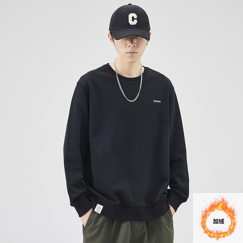 Толстый свитер с круглым вырезом — фото 11