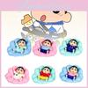 Pajamas 6pcs Cloud Crayon Shin Chan Toy Doll Pvc Model Desktop Decor Gifts Xmas