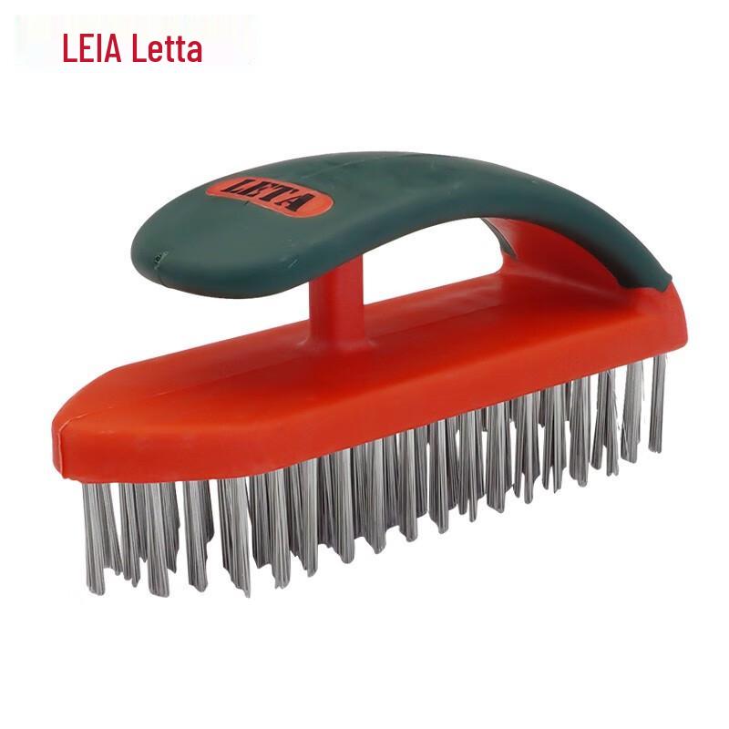 LETA Stainless Steel Industrial Wire Brush 165mm