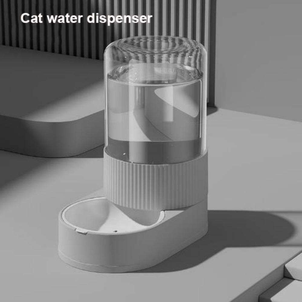 With Water Fountain Automatic Feeder Food Grade Large Capacity Dog Cat Food Bowl 9 Styles Universal