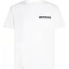 T-shirt Blanc Homme Manches Courtes Imprimé Logo Col Rond K10K113800-YAF