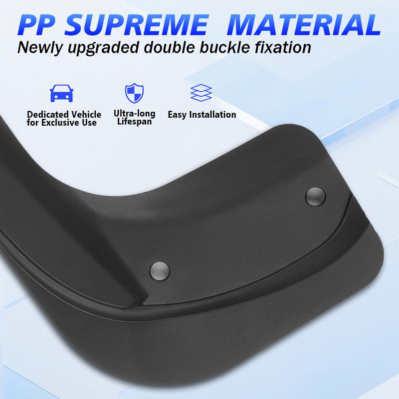Soft Mudguards For Tesla Model 3 2024 2025 2026 Official Original Front Rear Wheel Fenders Splash Guards Model 3 Accessories