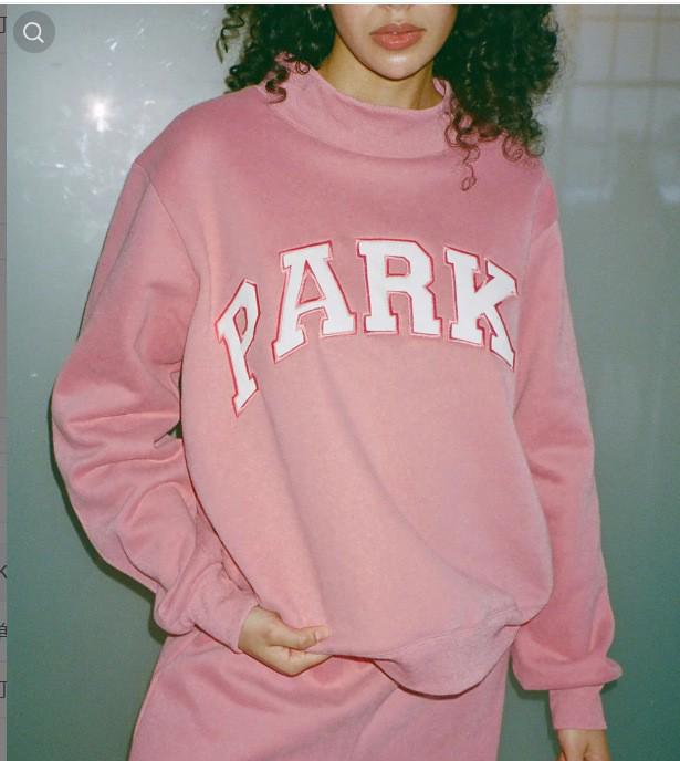 Cross-Stitch Half-High Collar Round Neck Sweatshirt - Simple, Comfortable, for Everyday Life.
