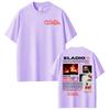 Rapper Eladio Carrion New Album 2026 Cover T Shirt Unisex Women Fashion Hip Hop Punk Tshirts High Quality Loose Tshirt Streetwear