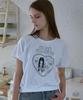 ROSEFRANTZ Barbie & Bunny T-Shirt [White]