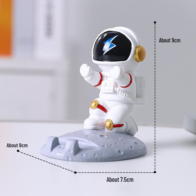 Adorable Lucky Cat Phone & Tablet Stand - Creative Cartoon Desktop Holder Ornament & Gift for Couples