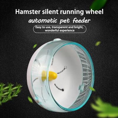 Leises Hamster-Übungsrad, leiser Spinner, Meerschweinchen, läuft, runde Räder, Käfig, Sportzubehör für kleine Tiere, Haustierspielzeug