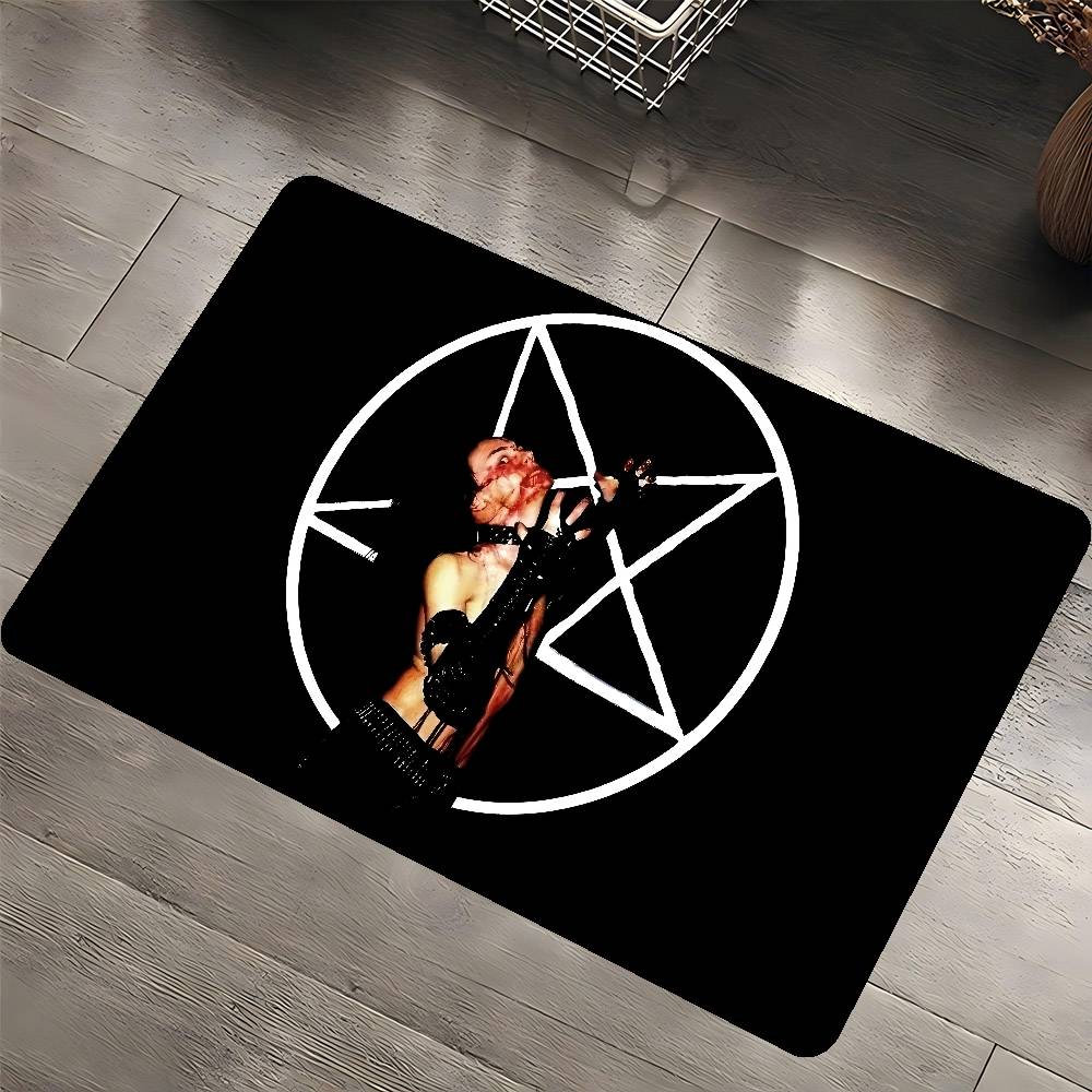 

Bathory Quorthon Retro Heavy Floor Mat Rectangle Anti-slip Home Soft Badmat Front Door Indoor Outdoor Mat Welcome Doormat 40x60 cm