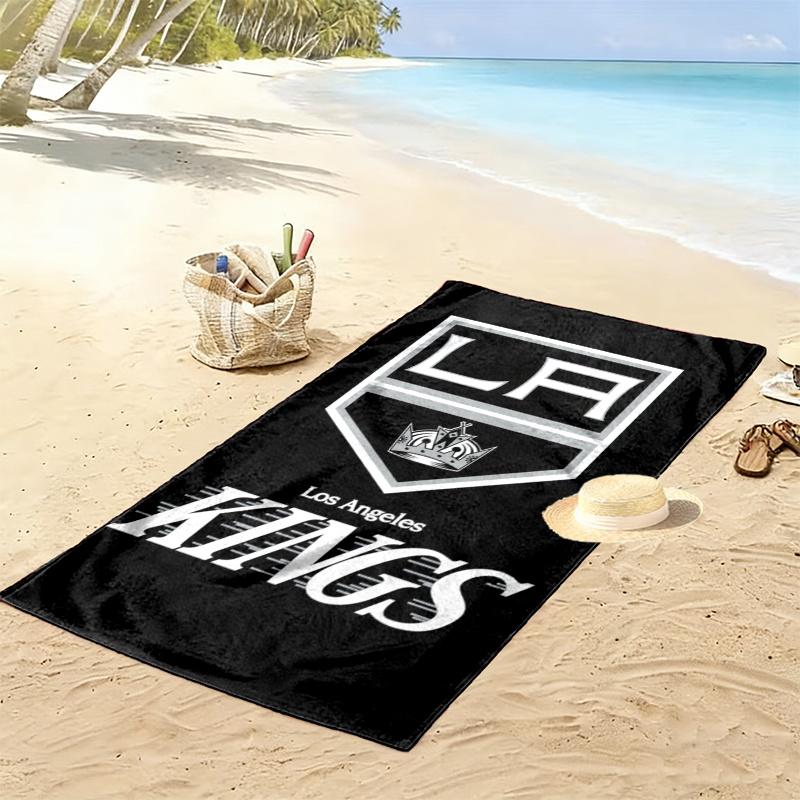 Los Angeles Kings Print Beach Towel Large Soft Quick Dry Towel For Beach Camping Swimming